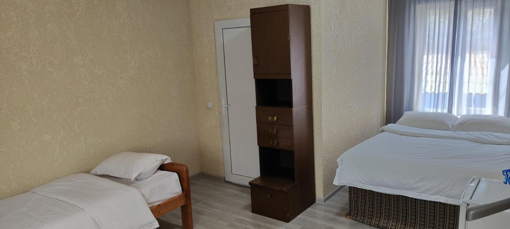 Aura Relax Hotel Bosteri Bagian luar foto